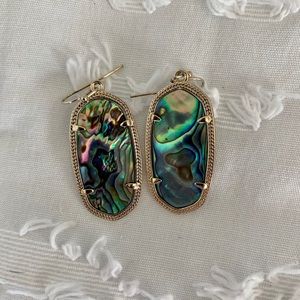 Elle Gold Drop Earrings